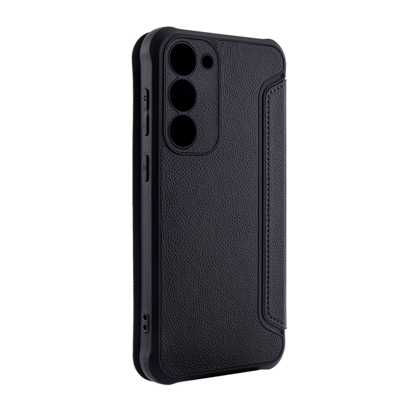 Magnetic wallet Leather phone case For Samsung Galaxy S24 Ultra In Black (FC36-SAMS24UBK)